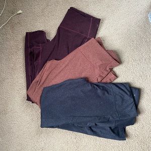 - Bundle (3) High-Waisted CozeCore Side-Pocket Leggings Old- Navy